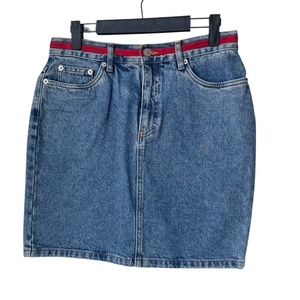 Vintage Tommy Hilfiger Jean Mini Skirt